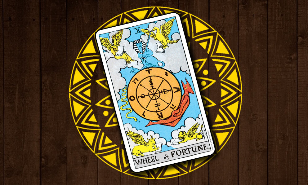 Колесо Фортуны в колоде Райдера-Уэйта