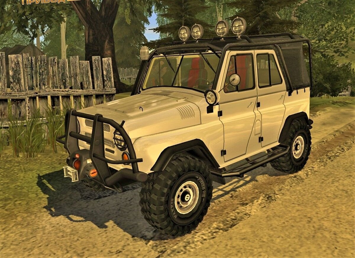 UAZ 4x4 полный привод 3