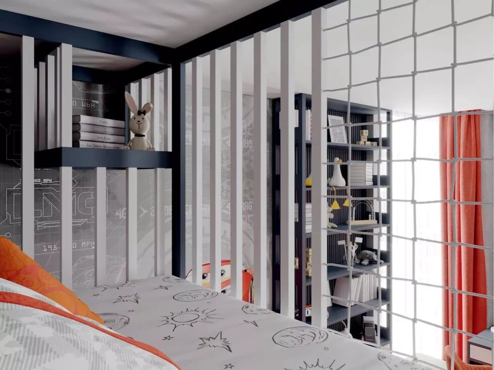 Необычно оформленное спальное место фото 1