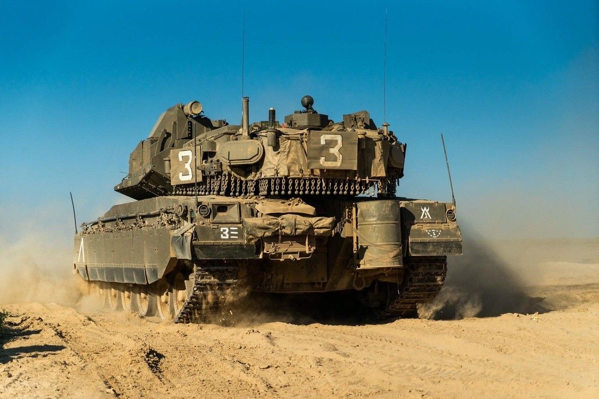 Israel military vehicles