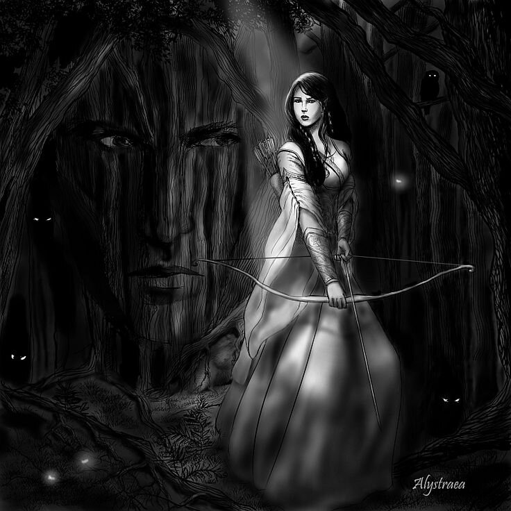 Аредель бродила по лесу... и добродилась...