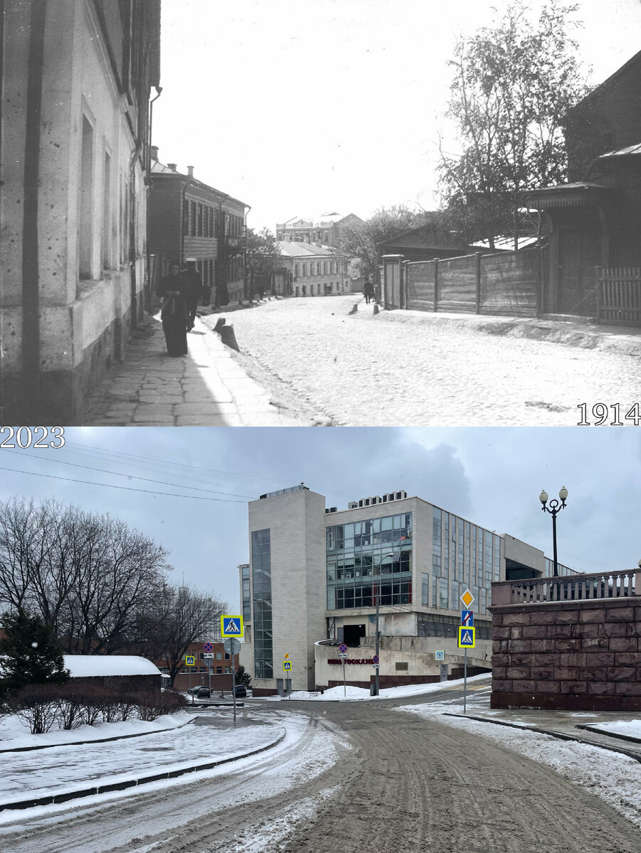 Москва тогда и сейчас. Повторил кадры столетней давности | Now&Then Russia  | Дзен