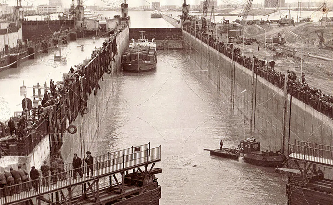 ◙ Открытие балаковских шлюзов 