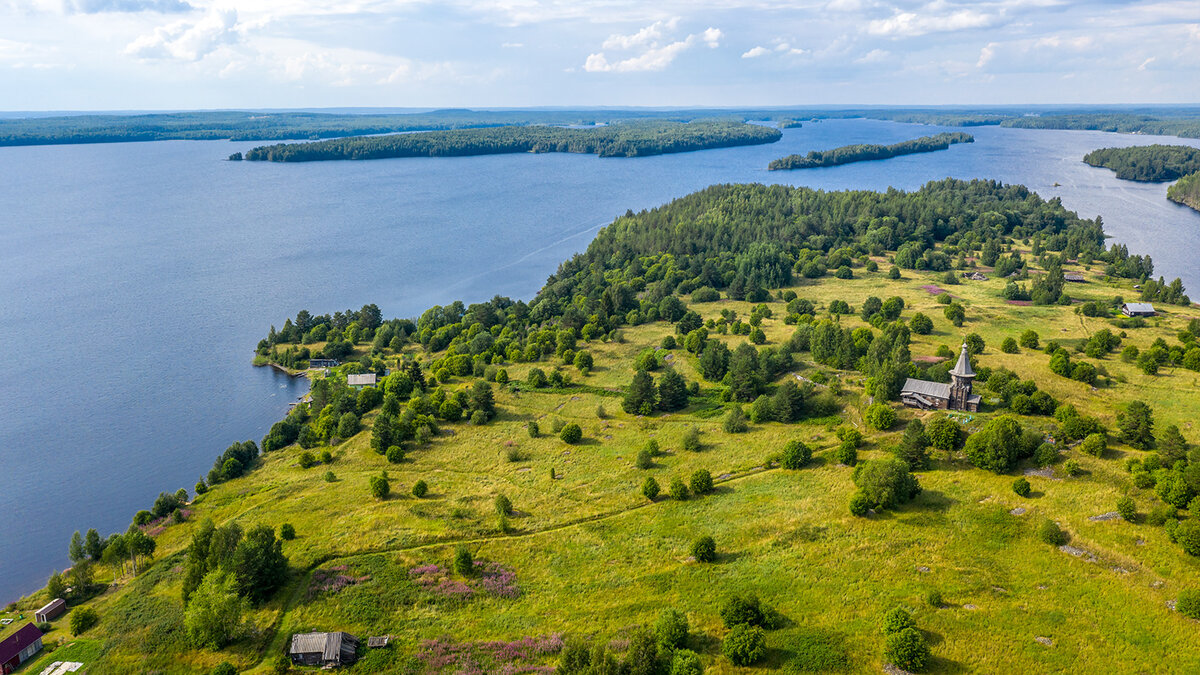 Остров Еглов Карелия
