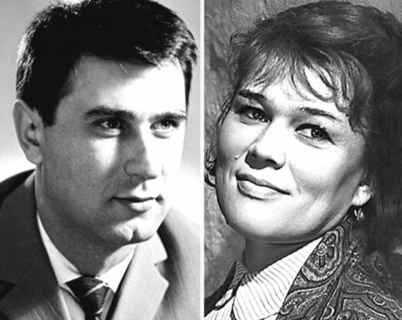 Л. Овчинникова с супругом