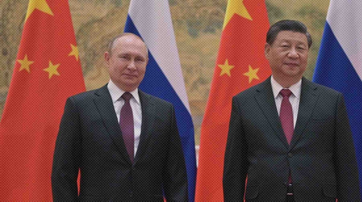    Владимир Путин и председатель КНР Си Цзиньпин
