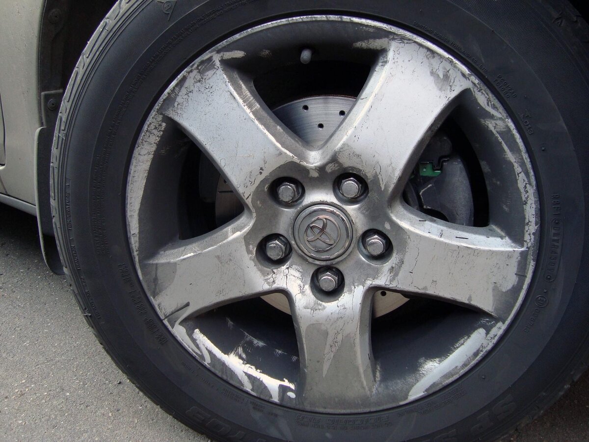 Пример как выглядит колодочная пыль.