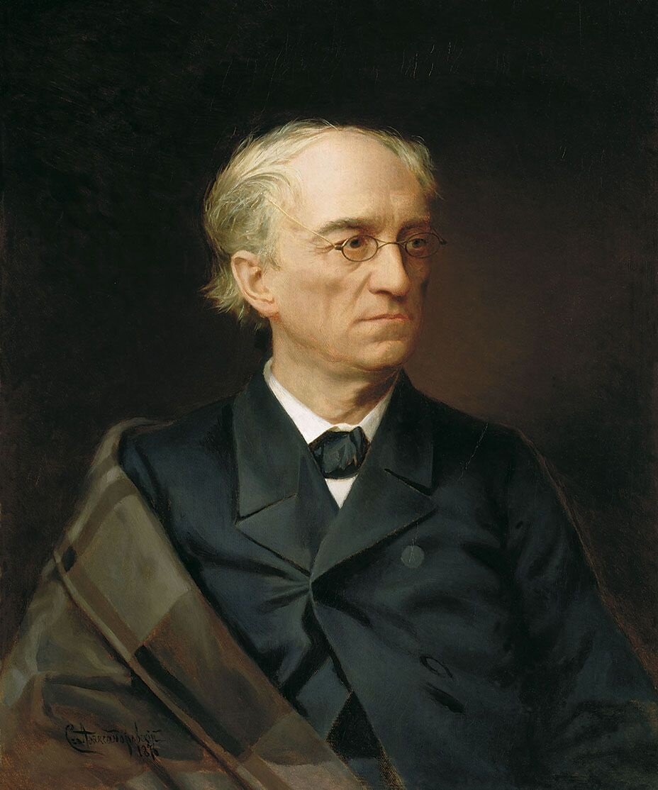 Ф.И. Тютчев. Художник – С.Ф. Александровский