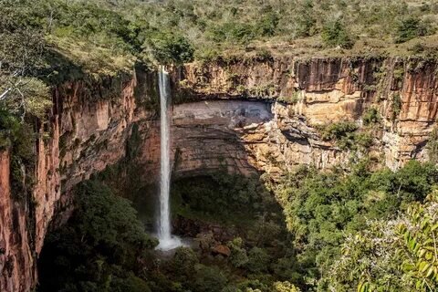 Водопад "Cachoeira Veu de Noiva"