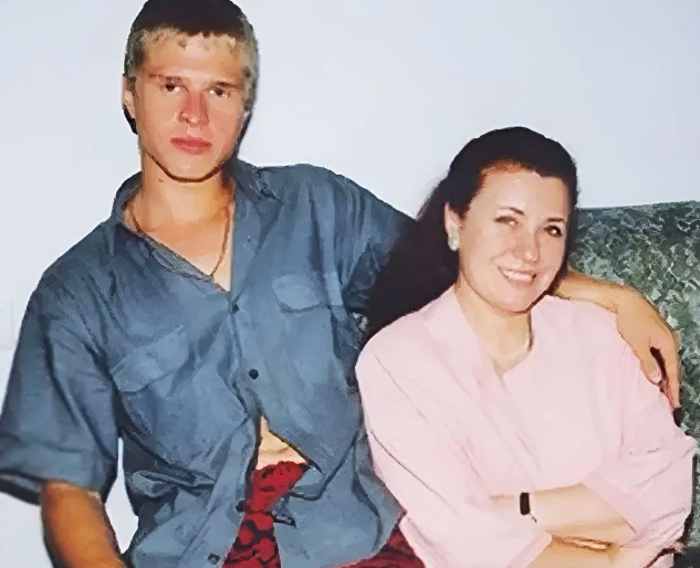 С сыном Николаем