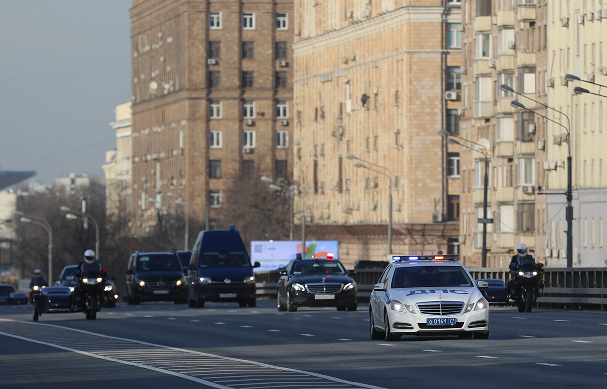 в один из дней удалось встретить кортеж лидера Китайской народной республики