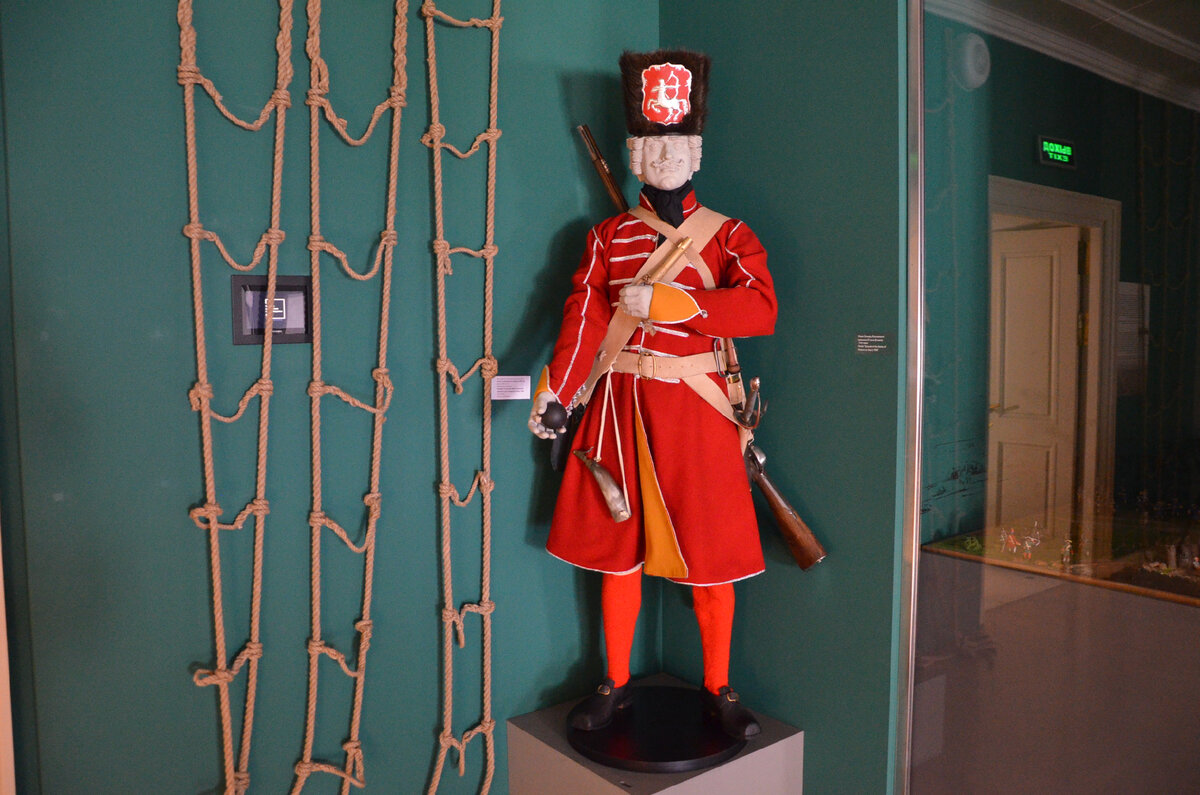 Экспонат Музея военной формы. Москва. Фото автора. 