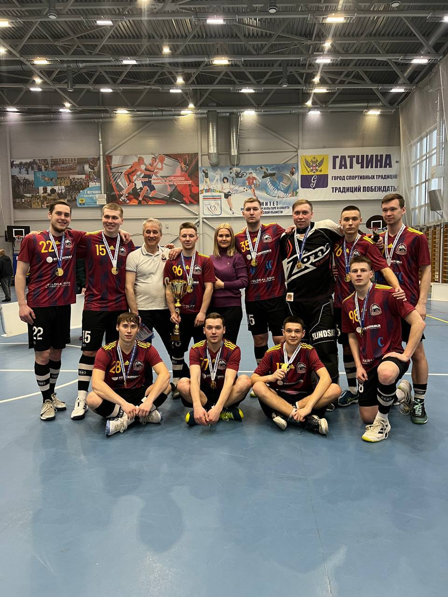 Команда ЦС "Акулы" - Чемпион России 2023 года - Первая лига