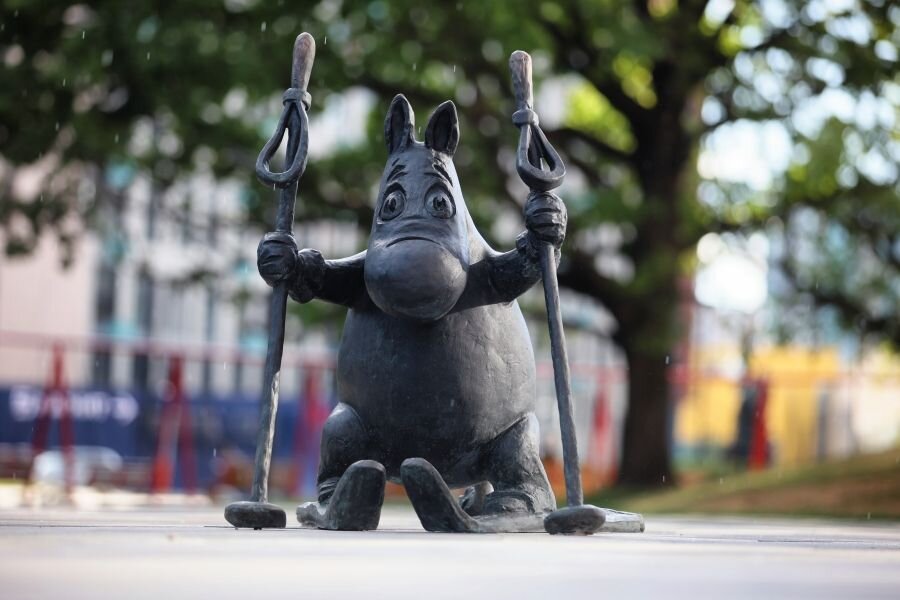    Памятник муми-троллям в Новой Москве © Виталий Белоусов/РИА Новости