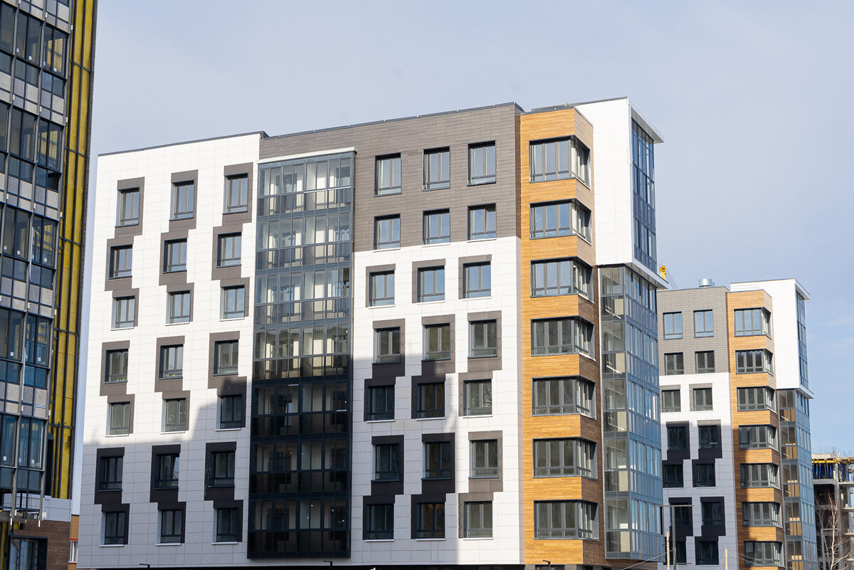 Корпуса «бизнес-класса» ЖК «Аквилон Reka»