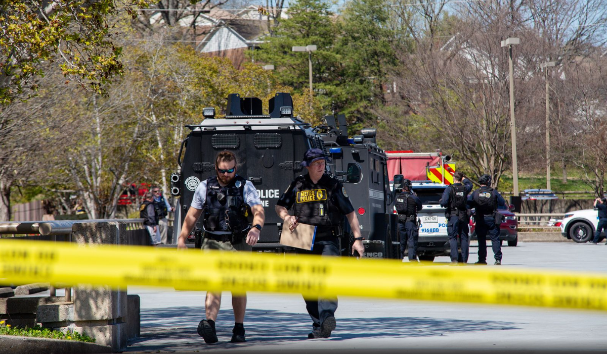 Sechs Tote, darunter drei Kinder: Tatort in Nashville Foto: HAMILTON MATTHEW MASTERS / EPA