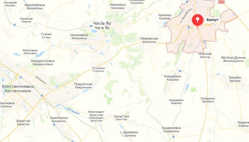 Карта украины курдюмовка