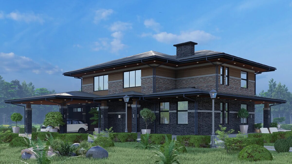 Проект дома - H-1604