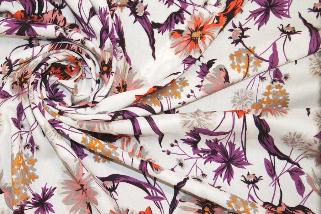 Штапель вискозный набивной