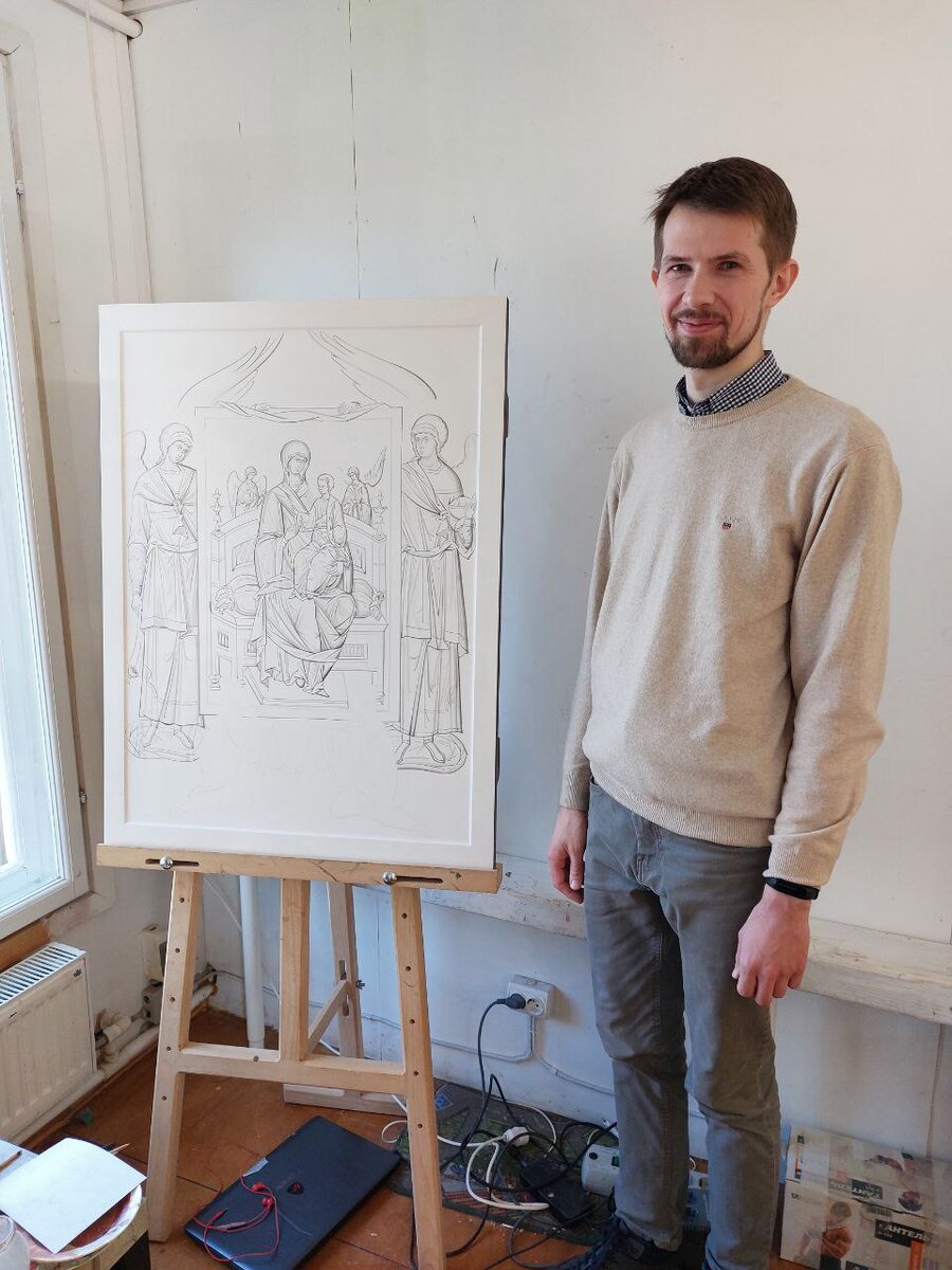 Иконописец Михаил Шевцов