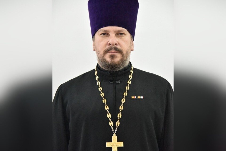     Андрей Страйков - помощник командира по работе с верующими военнослужащими. Фото: Оренбургская епархия