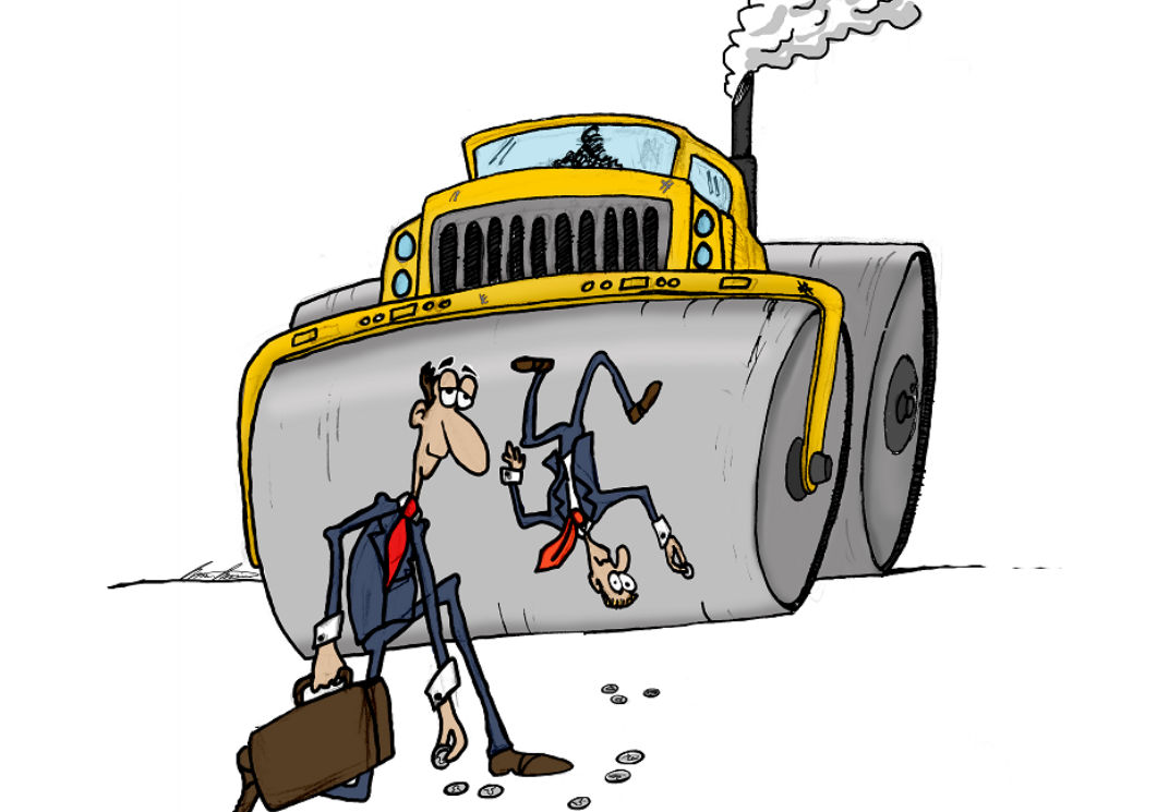 Перед катком. Steamroller человек. Паровой каток Тип личности. Карикатура на катке. Переехал катком карикатура