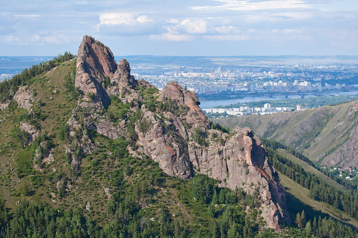 красноярск красивые места для