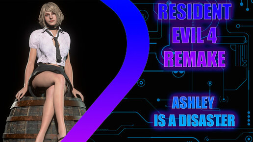 Resident Evil 4 Remake - Ashley is a disaster - Stream 4