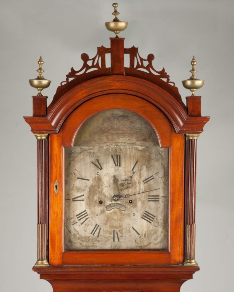 Часы Levi & Abel Hutchins Concord, 1790 год