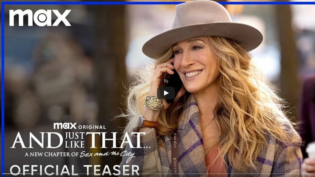     Кинокомпания HBO выпустила тизер второго сезона сериала «И просто так (And Just Like That…), который является продолжением сериала «Секс в большом городе».