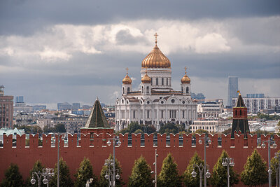    Пасмурная погода в Москве ©Мария Шуревская РИАМО