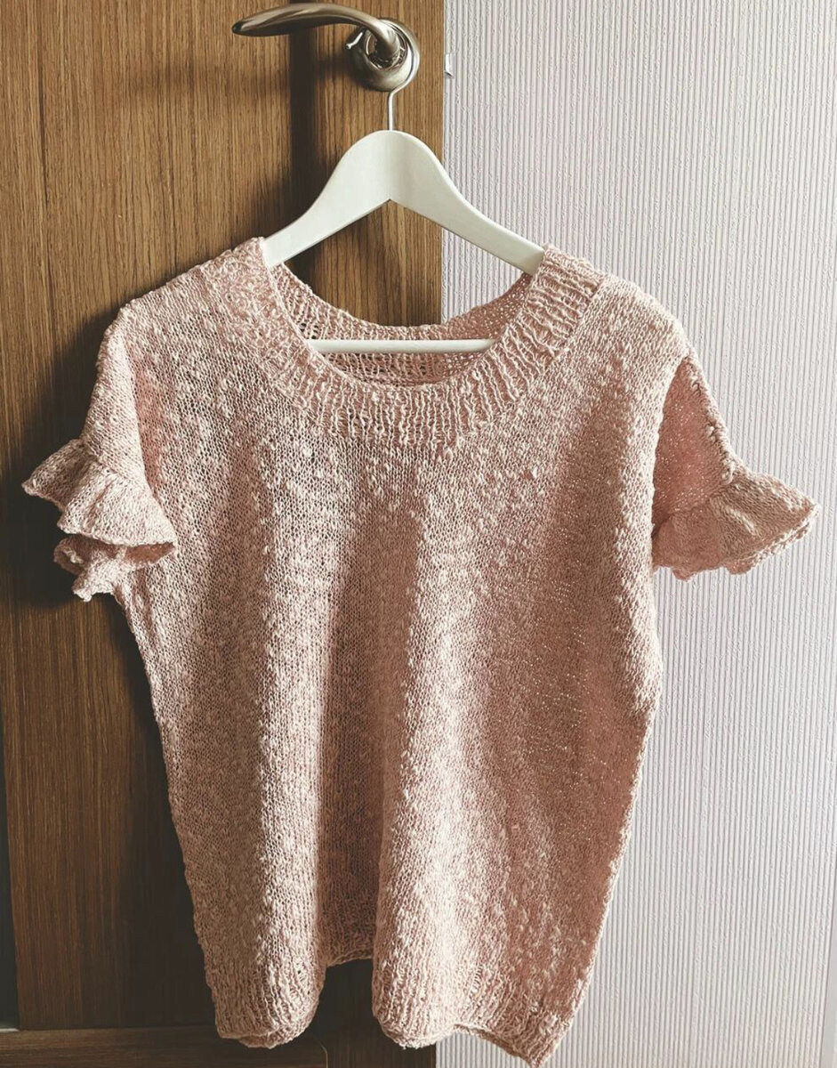 Футболка из Katia Polynesia, мои работы и фото 