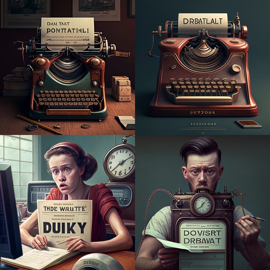 Шесть самых сложных для меня вещей в копирайтинге 🤯 (картинка сгенерирована @midjourney_DALLE_bot