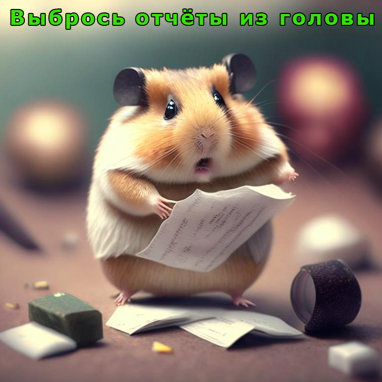 Хомяк в кресле