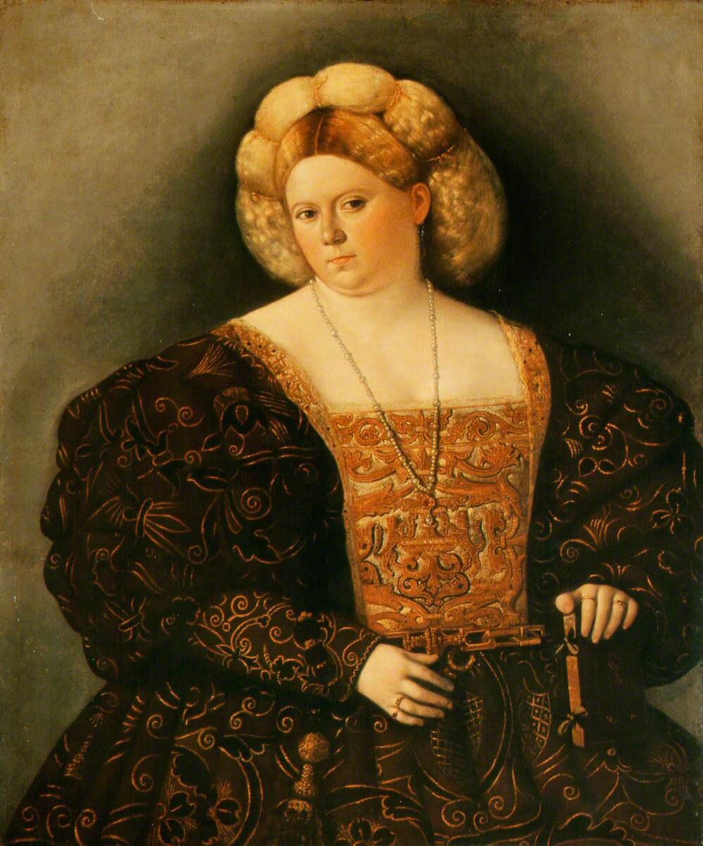 Эпоха возрождения женская. Герцогиня Сфорца. Бернардино Личинио портрет. Bernardino Licinio (1489 — 1565), Италия.