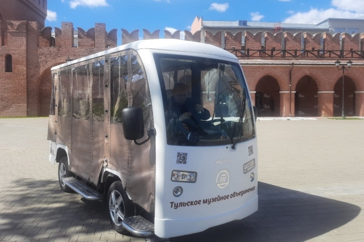    Экскурсионный электрокар появился в центре Тулы
