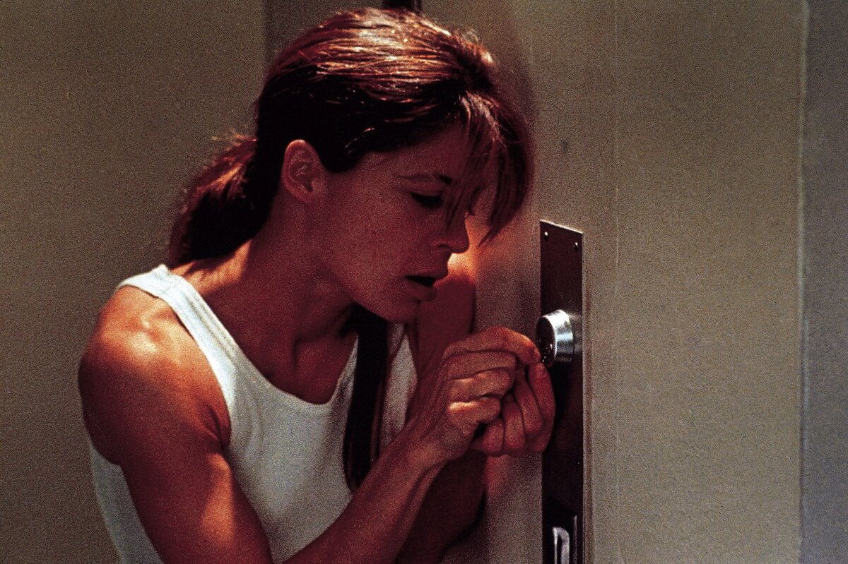 Линда Хэмилтон в фильме «Терминатор-2: Судный день»