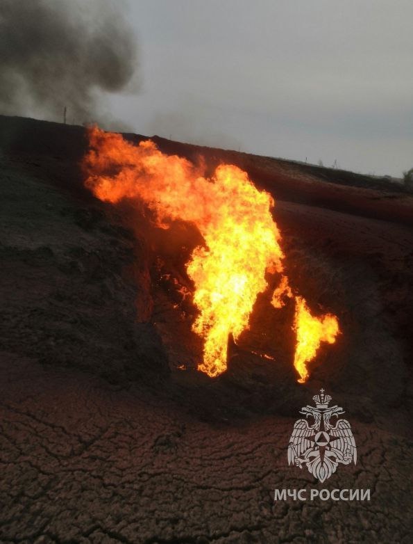    В Оренбуржье произошел пожар после порыва газопровода в Курманаевском районе Белов Михаил Александрович
