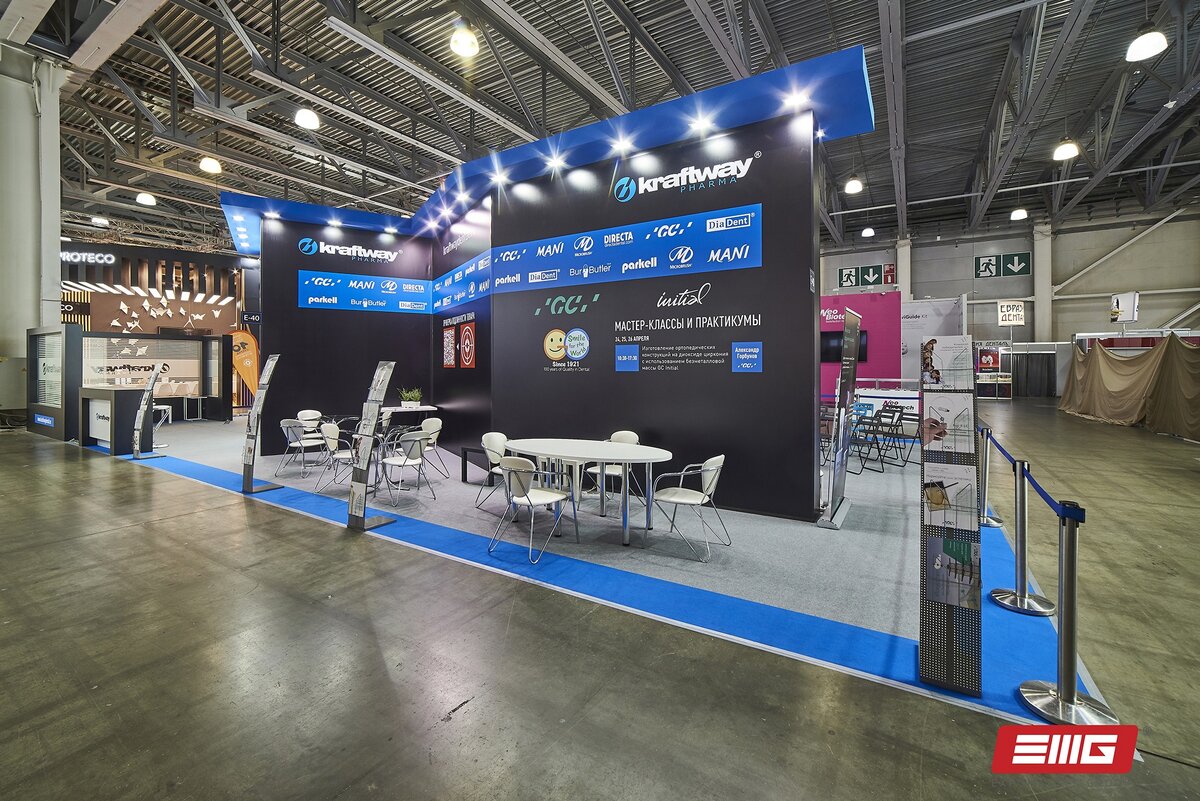 Стенд для компании "Kraftway" от EXPOMASTER GROUP