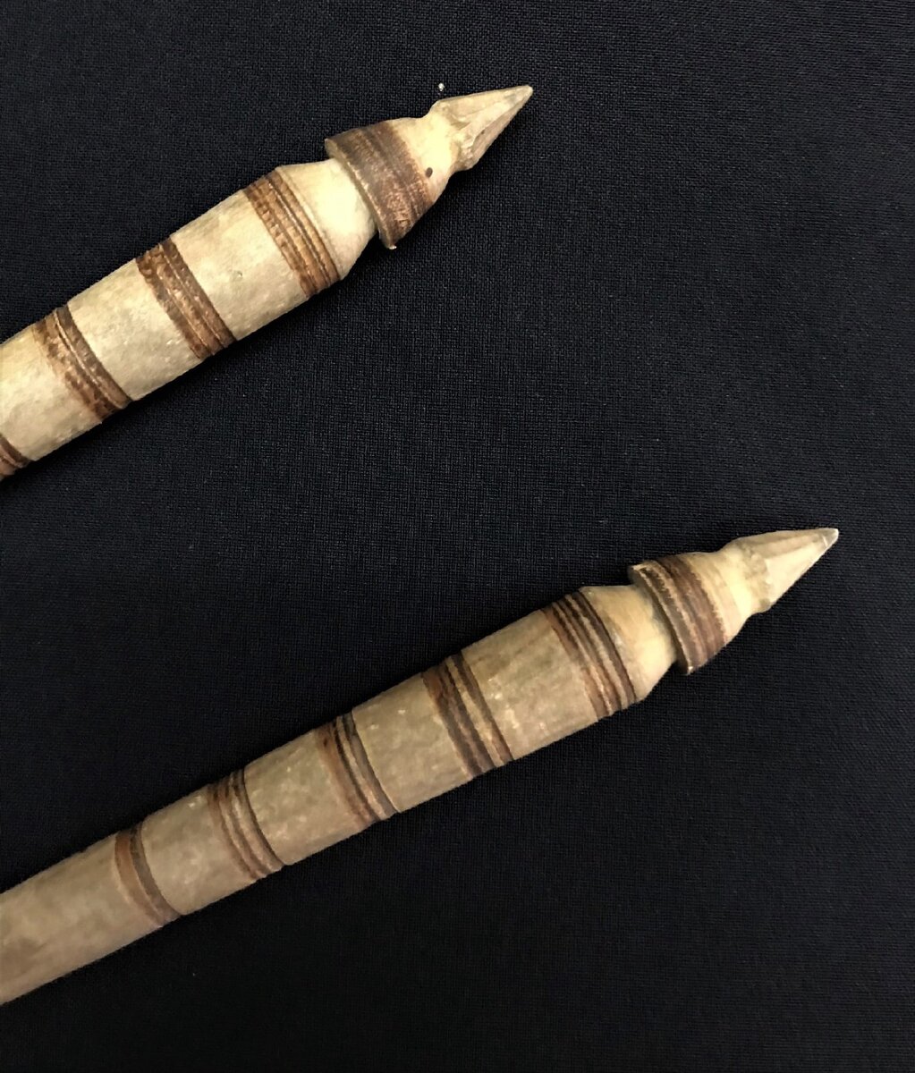 Веретёна. Навершия. Среднее Поволжье. Первая половина XX в. Из собрания Этнографического музея Казанского университета.