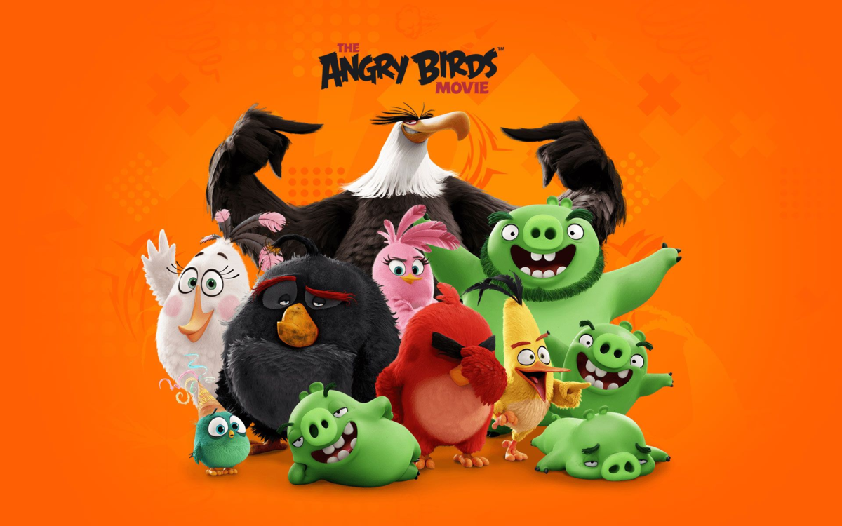  Постер к мультфильму "Angry Birds в кино"