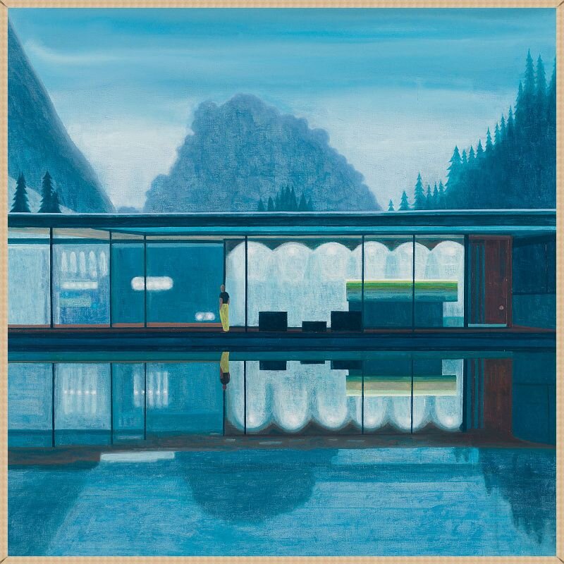 © Ханс Вандекеркхове (Hans Vandekerckhove). Мечты Фредерика-3, 125х125 см. 2018