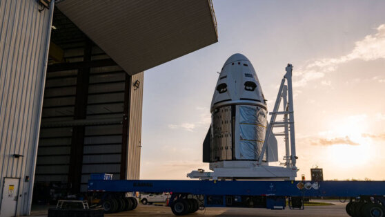    Ракета Falcon 9 с кораблем Crew Dragon стартовала с мыса Канаверал Анна Белая