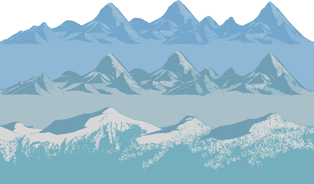  Фон полярного биома.Terraria.