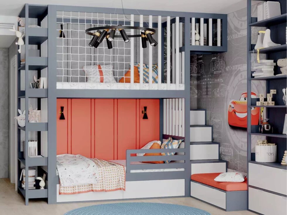 Необычно оформленное спальное место фото 2