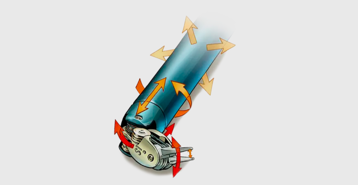 Роботические инструменты могут вращаться под на 540 градусов и обеспечивают свободу движений