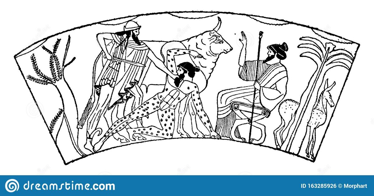 Гермес убивает Аргуса