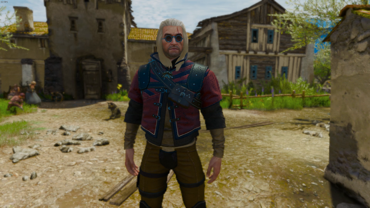 Сет школы Волка. Вид спереди