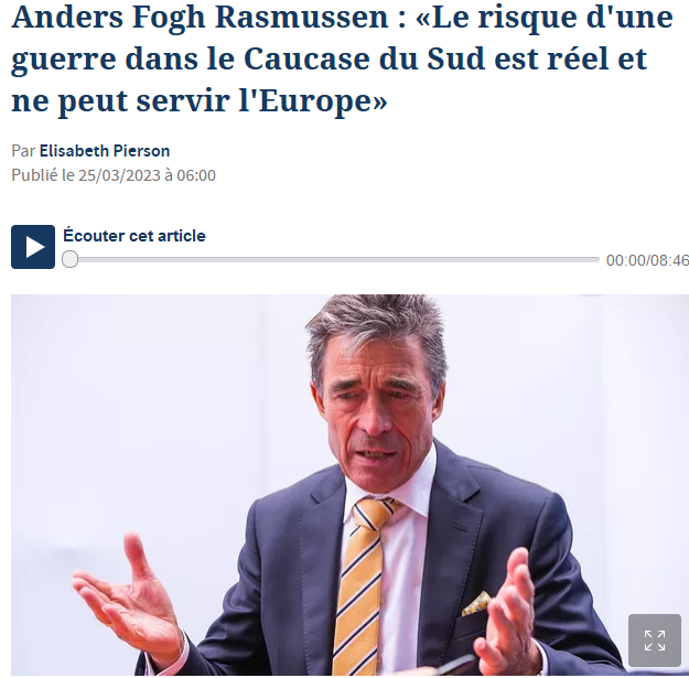 Скрин со страницы газеты Le Figaro