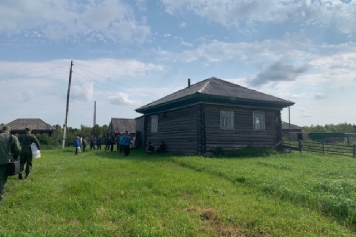    Дом, где произошло убийство – Тобольский район, деревня Иземеть